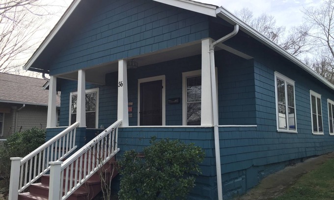 Historic Montford House | 1923 Bungalow Located in the Heart of Asheville's Historic Montford Neighborhood