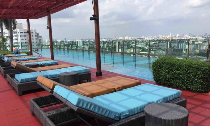 Bang Na Apartment | 1BR CONDO BTS Sukhumvit Line + Wifi