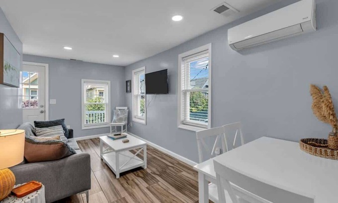 Ocean Grove Apartment | 1BR Modern Apt Balcony Near ASBURY | Monthly Stays