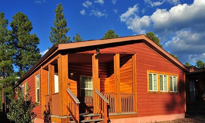 Pinetop Cabin | 2 BDRM CABIN~ PVC AT THE ROUNDHOUSE RESORT~ 3 MILES TO DOWNTOWN, SHOPS & DINING