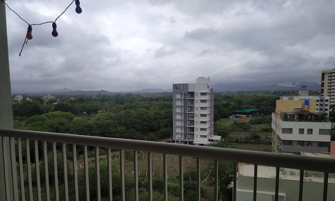 Nashik Apartment | 2 Bedroom apartment with balcony. close to Sula Vinyard