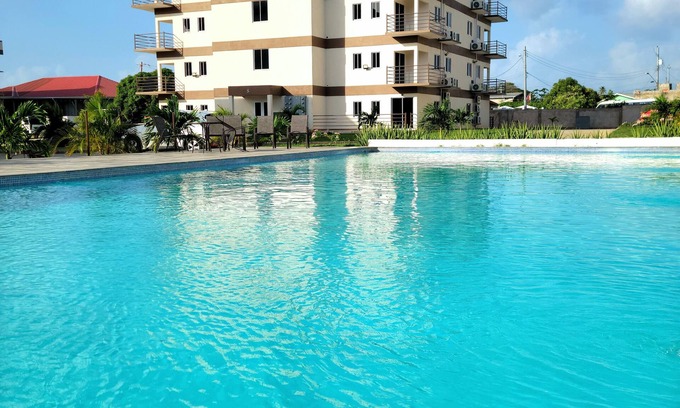 Buccoo Condo | 2-bedroom condo in Buccoo, Tobago with 2 Pools, AC, WiFi, Cable, 24hr Security