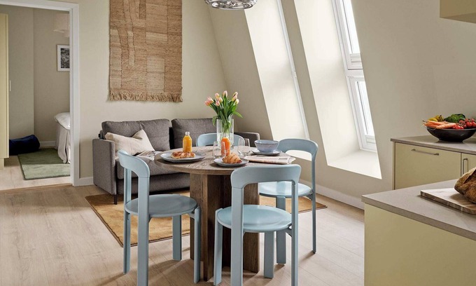 Copenhagen City Centre Apartment | 2-bedroom loft - Inner Courtyard - sleeps 4