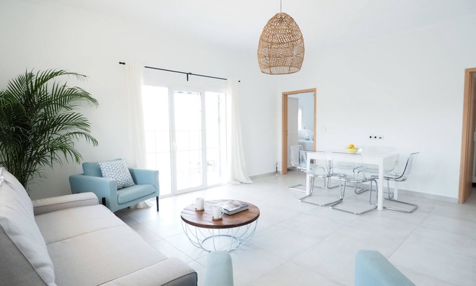 Korakades Apartment | 2-Bedroom Sea View Villa-Style Apartment Above Boukari South Corfu