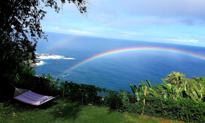 Laupahoehoe House | 2 Bedrooms/2 Bath Oceanfront Cliff House On Hamakua Coast