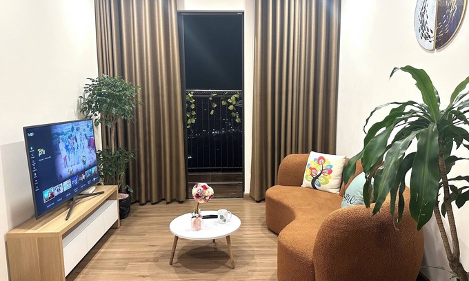 Van Giang Apartment | 2 bedrooms apartment 60m2 in Ecopark, nice view, high speed wifi, full amenities