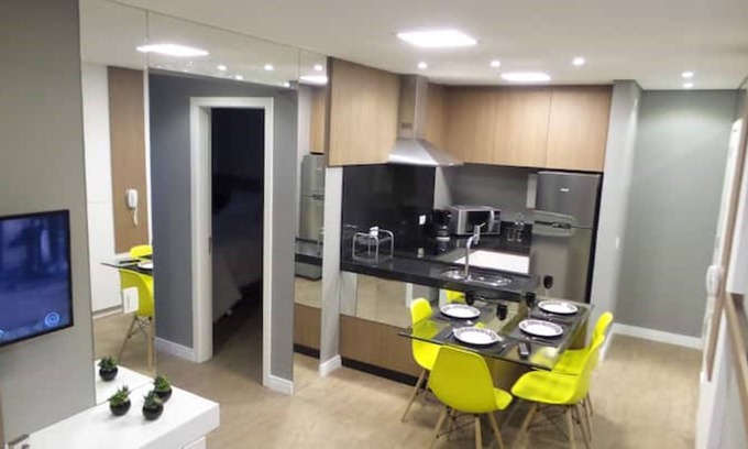Bigorrilho Apartment | 2 Bedrooms at Batel Soho, Sky Club Condo w/ Vacancy