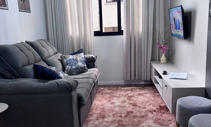 Maringa Apartment | 2 Bedrooms with Air Conditioning in Maringá: Your Comfort + 24-Hour Security New and Complete Apartment