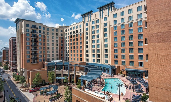 Oxon Hill Condo | 2 BR at Wyndham National Harbor -Rooftop + Indoor Pools. 25% Deposit to Book!