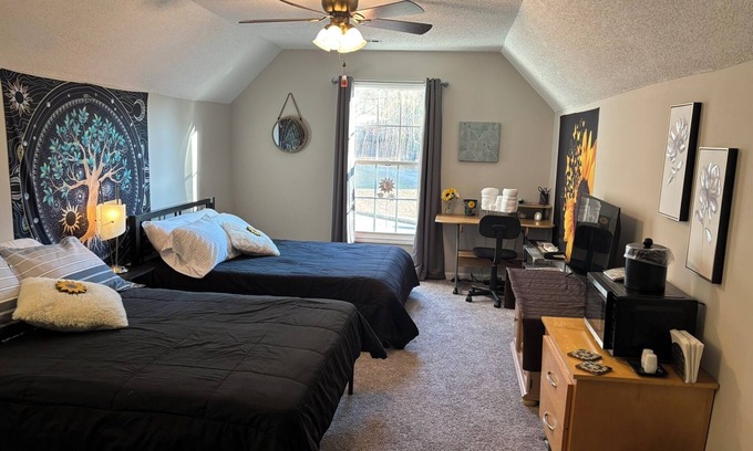 Athens House | 2 Guest Rooms in our Serene, Wood Valley Home in Athens, minutes from UGA