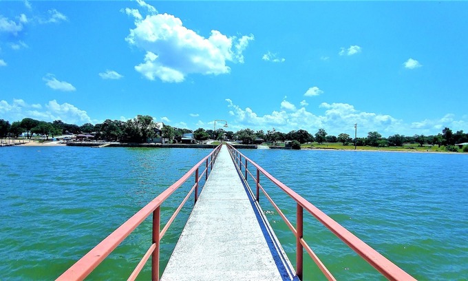 Buchanan Dam House | 2 Houses, Waterfront, Gated, Water Pad, Canoe, Ping Pong, 317 Ft. Fishing Pier