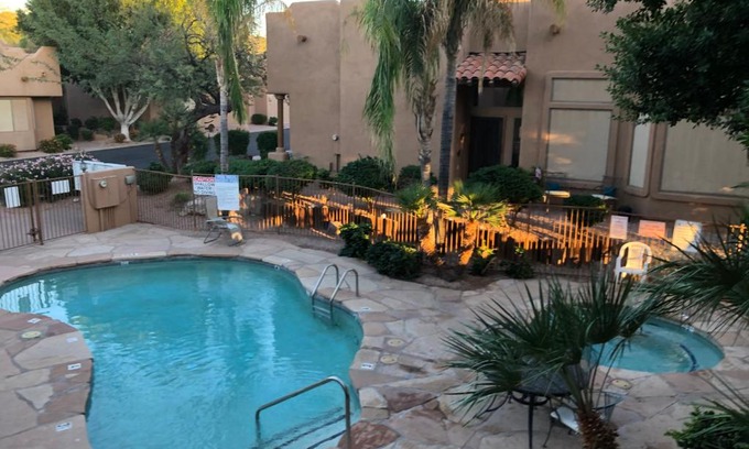 Red Mountain Ranch House | 2 master suites and loft with kitchenette in upper level within our shared townhome