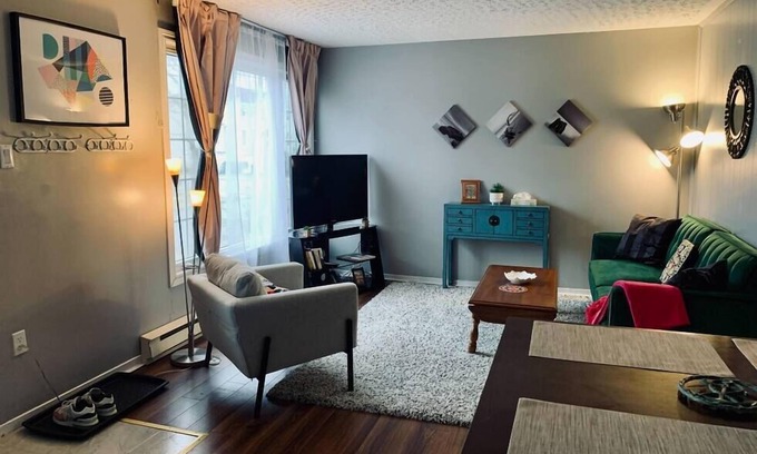 North End Apartment | 225 Cozy Work From Home Ready - 2 Bed w/Backyard