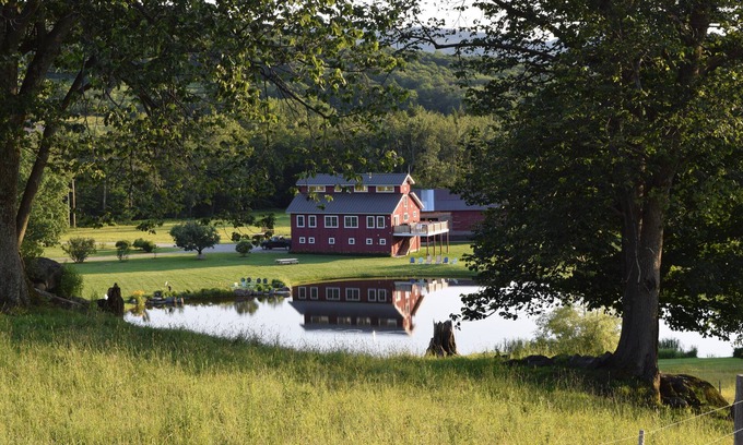 Huntington House | 230 Acre Farm with Private Pond
