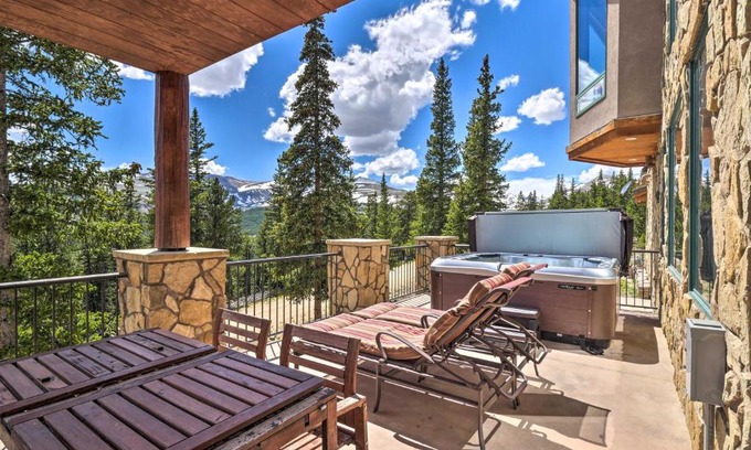 Valley of the Sun House | 24-0085 Fairplay Home with Hot Tub and Mountain Views!