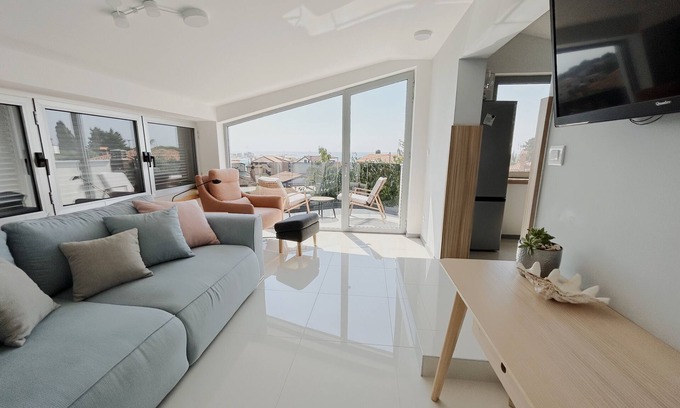 Zambratija Apartment | !25% OFF in September! - Luxury apartment near the sandy beach