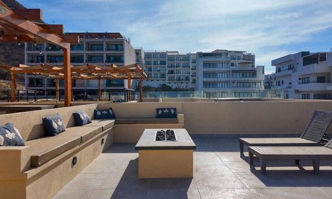 Libertad Condo | 2BD, 2BA Luxury Penthouse with Private Rooftop in Cabo. LOTS OF BEACH GEARS!