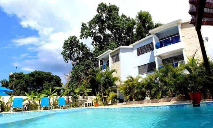 Villas Ana Maria Apartment | 2BD condo with pool in central Sosua, guest-friendly, WiFi, cable TV/balcony