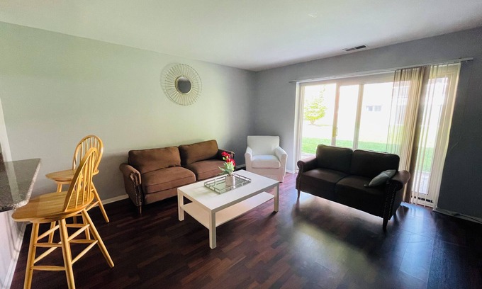 Elkins Park Apartment | 2BR 2B, Spacious Monthly Discount