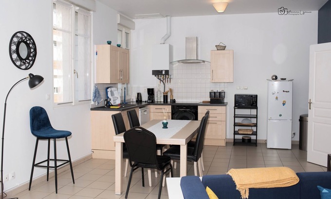 Arras Apartment | 3-bedroom apartment (95m2)on first floor, nestled in the center of Arras