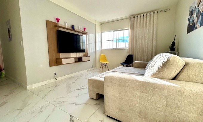 Setor Bueno Apartment | 3 bedroom apartment or 2 bedrooms with office in Setor Bueno near Videira church