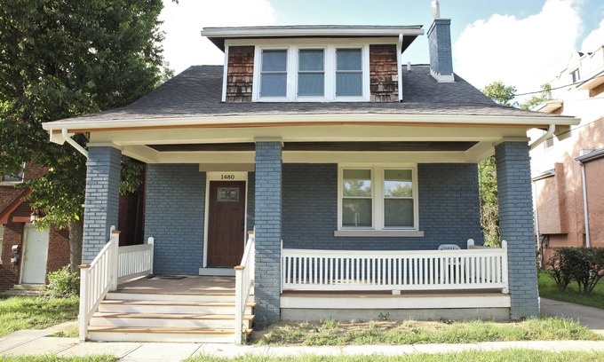 Walnut Hills House | 3-bedroom house in awesome Cincinnati with WiFi, AC, and off street parking.