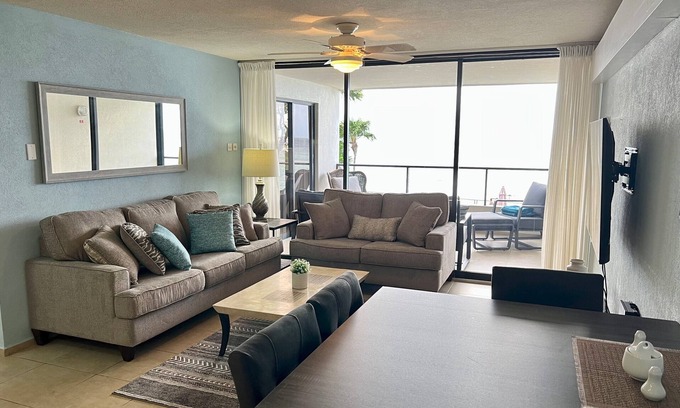 Saint Lawrence Apartment | 3 Bedroom Waterfront Condo - Walk out to pool.