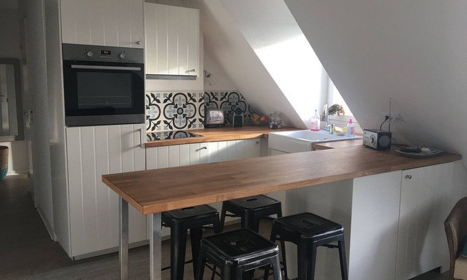 Cabourg Apartment | 3-room apartment with direct beach access