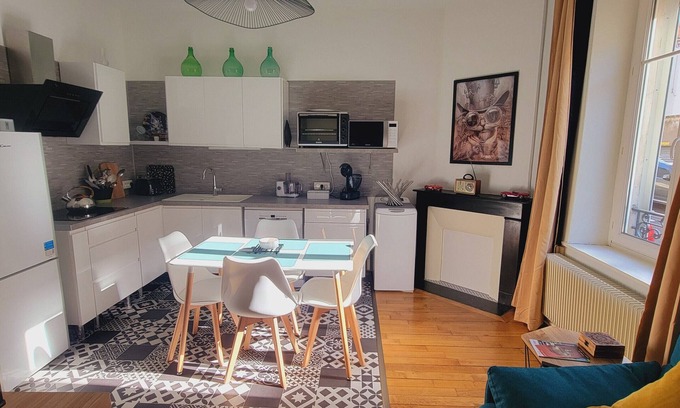 Haussonville-Blandan-Mon Desert-Saurupt Apartment | 3-Star Apartment with Private Terrace in Nancy