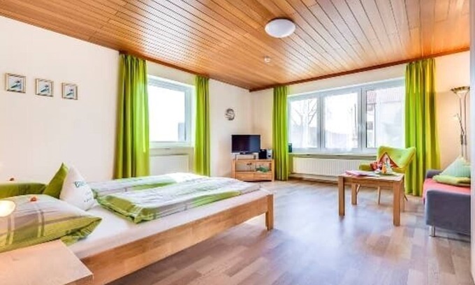 Burglengenfeld Apartment | 3-star vacation apartment Naabhofblick with cozy reading corner and view of the Naab