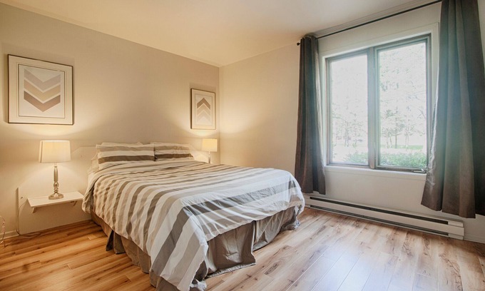 Saint Ferreol les Neiges Condo | [302] 2 bedroom condo at Mont-Sainte-Anne & near Massif