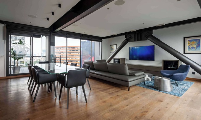 Hipodromo Apartment | 319-PH Luxury 3BR Duplex PH - Private Outdoors