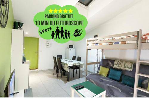 Beaumont Saint-Cyr Apartment | 34 m² Apartment ∙ 5 guests