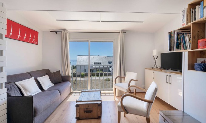 Saint-Gildas-de-Rhuys Apartment | 38 m² Apartment ∙ 2 bedrooms ∙ 4 guests