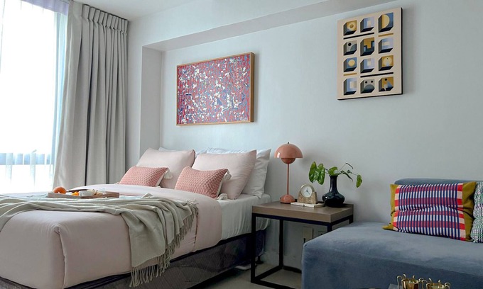 Cebu Apartment | 38 Park Avenue Big Luxury Studio Chic Skyline Stay