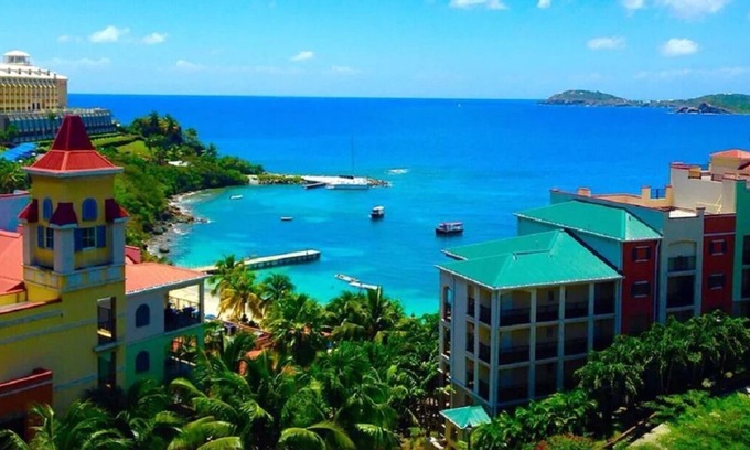 Bellevue Condo | 3Br Ocean Villa - Marriott's Frenchman's Cove St Thomas