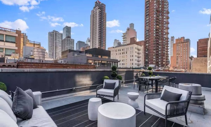 Central Park South Apartment | 3BR Penthouse Suite with Massive Private Rooftop