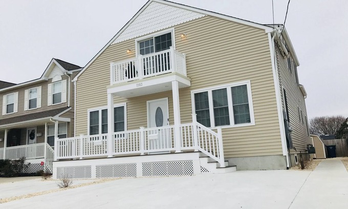 Brigantine House | 4 Bedroom, 4 Bathroom Charmer! 1 block from the Beach