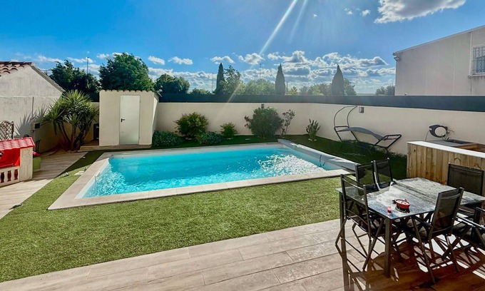Rognac House | 4 bedroom beautiful home in Rognac