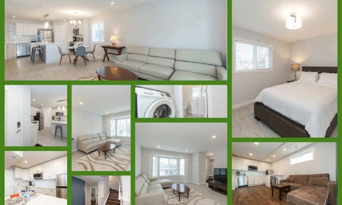 Whyte ave House | # 4 bedroom sleeps 8 - 2 unites Main floor & Basement - Whyte Ave- Blue unit