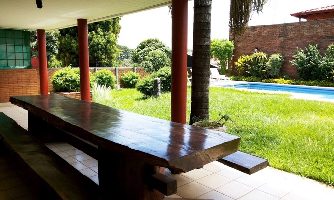 Asuncion House | 4 Bedrooms, Villa, Pool, Tropical Garden in Paraguay in South America