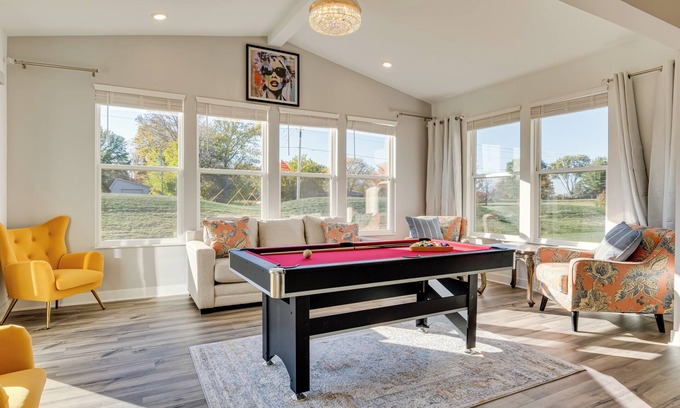 Danville House | 4 Mi to Dtwn: Danville Home w/Patio & Yard