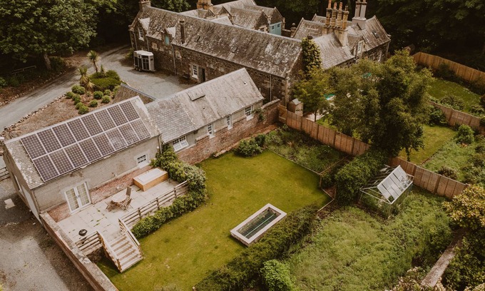 Portpatrick Cottage | 4 Season's Splendour : Artist Nest in Walled Garden on 2000 acre Seaside Estate