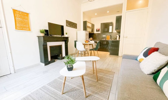 Quartier Chorier-Berriat Apartment | 40 m² Apartment ∙ 1 bedroom ∙ 4 guests
