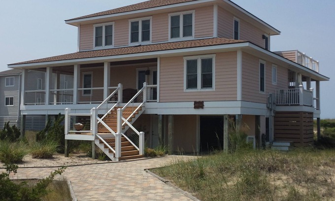 South Beach House | 401K Bald Head Island Oceanfront 2nd row Unobstructed Views of the Ocean