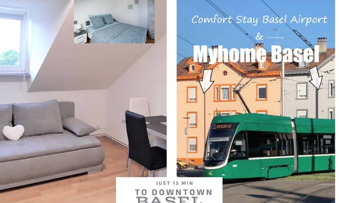 Bourgfelden Apartment | 42 m² Apartment ∙ 2 guests