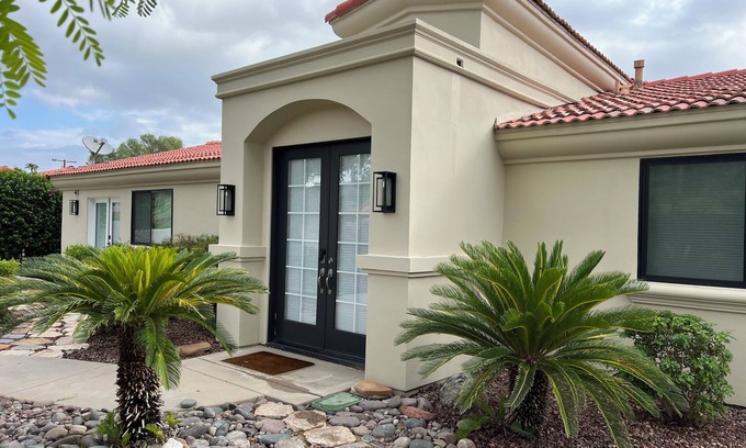 Desert Club Estates House | 4BD #065771Private Oasis w/Stunning Kitchen Pool Spa. Near Old Town Golf Tennis