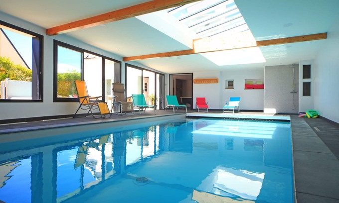 Berven House | 5-star villa in Finisterre, Brittany with private pool, Jacuzzi, and sea view