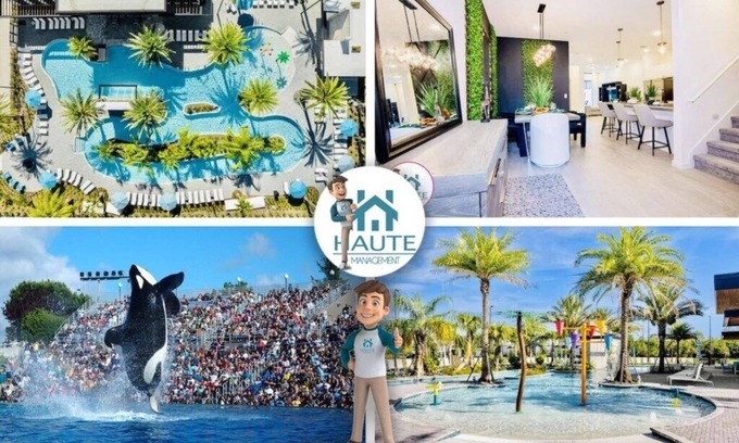 Mariner's VIllage House | “5BR/5BA Townhome w/Screened Pool & Aquarius Club – Near SeaWorld”