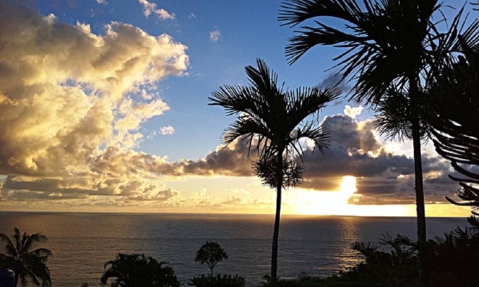 Ninole House | 6.5 acres Oceanfront Estate with180-degree views of the deep blue Pacific Ocean!